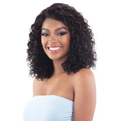 Naked 100% Brazilian Natural Human Hair HD Lace Front Wig - MADELYN