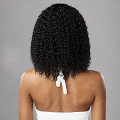 Sensationnel Human Hair Blend Butta Glueless HD Lace Front Wig - WATER WAVE 12