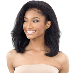 Freetress Equal Synthetic Half Wig - DRAWSTRING FULLCAP - NATURAL ROLLER SET