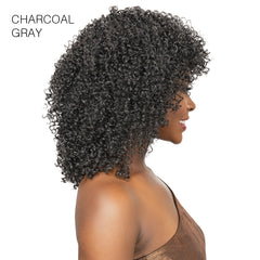 Janet Collection Natural Curly Synthetic Hair Wig - AFRO HAYA