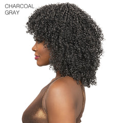 Janet Collection Natural Curly Synthetic Hair Wig - AFRO HAYA