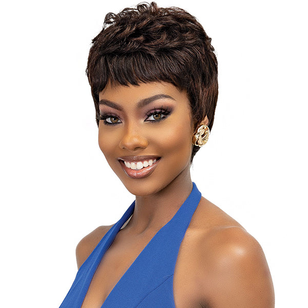 Janet Collection Lavish 100% Virgin Human Hair Wig - TIKA