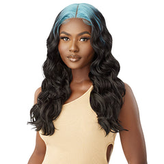 Outre Color Bomb Synthetic Hair HD Lace Front Wig - CRISMINA