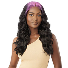 Outre Color Bomb Synthetic Hair HD Lace Front Wig - CRISMINA