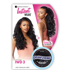 Sensationnel Synthetic Half Wig Instant Weave Drawstring  Cap - IWD 3