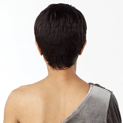 Sensationnel 100% Human Hair Empire Salt N Pepper Wig - EVIE
