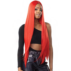Sensationnel Shear Muse Red Krush Synthetic Hair Empress HD Lace Front Wig - SALISHA