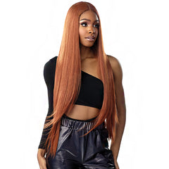 Sensationnel Shear Muse Red Krush Synthetic Hair Empress HD Lace Front Wig - SALISHA